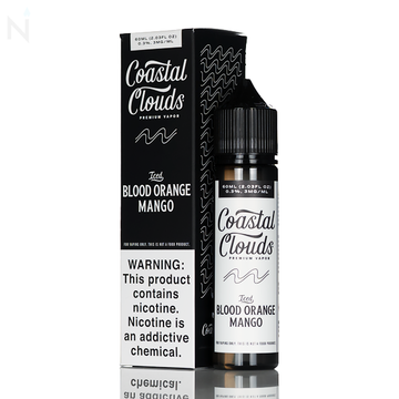 Coastal Clouds E-Liquid - Blood Orange Snow Cone Iced (Iced Blood Orange Mango) - 60mL