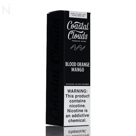 Coastal Clouds E-Liquid - Blood Orange Snow Cone (Blood Orange Mango) - 60mL