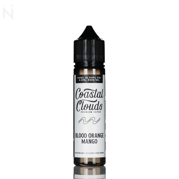 Coastal Clouds E-Liquid - Blood Orange Snow Cone (Blood Orange Mango) - 60mL