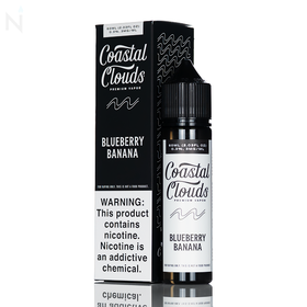 Coastal Clouds E-Liquid - Blueberry Banana - 60ml
