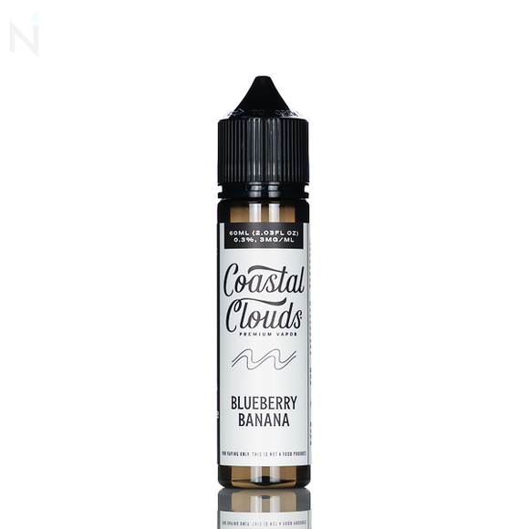 Coastal Clouds E-Liquid - Blueberry Banana - 60ml