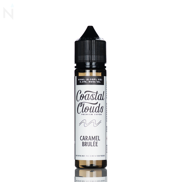 Coastal Clouds E-Liquid - Caramel Brulee - 60ml