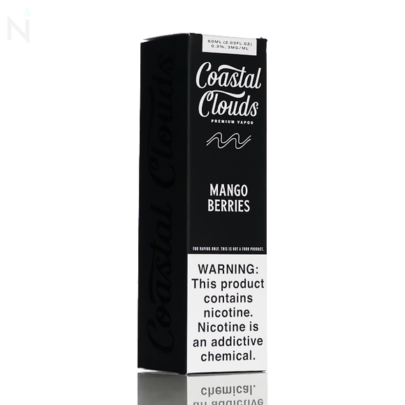 Coastal Clouds E-Liquid - Mango Berries - 60mL