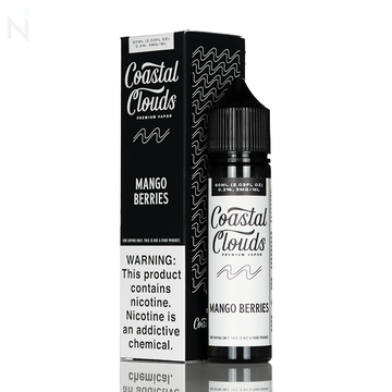 Coastal Clouds E-Liquid - Mango Berries - 60mL