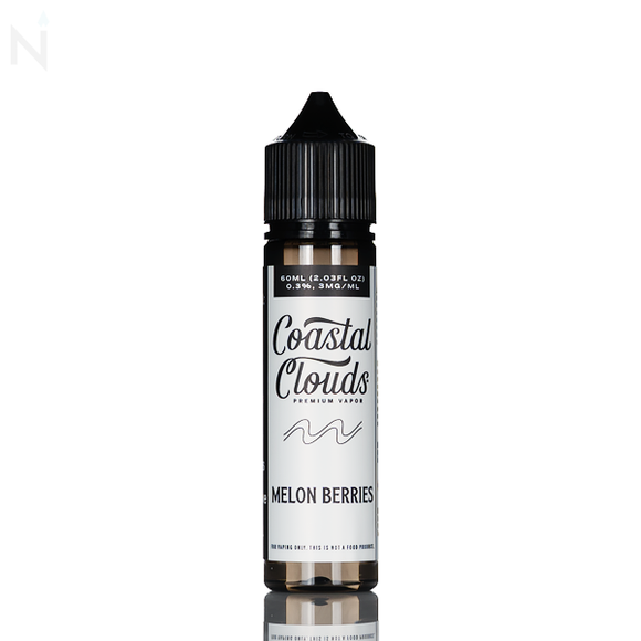 Coastal Clouds E-Liquid - Melon Berries - 60mL