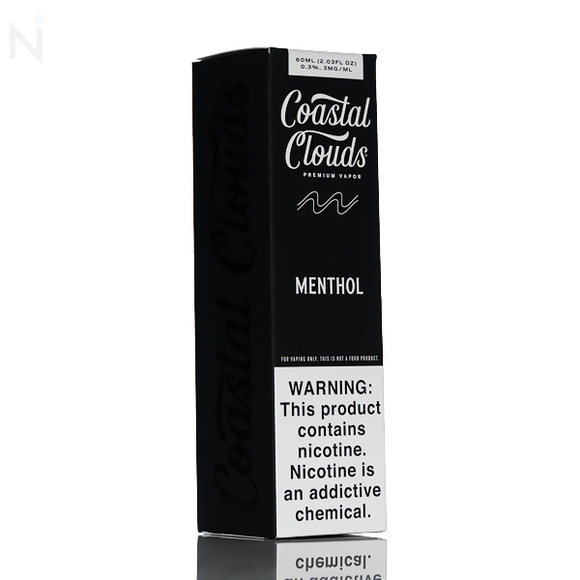 Coastal Clouds E-Liquid - Menthol - 60mL
