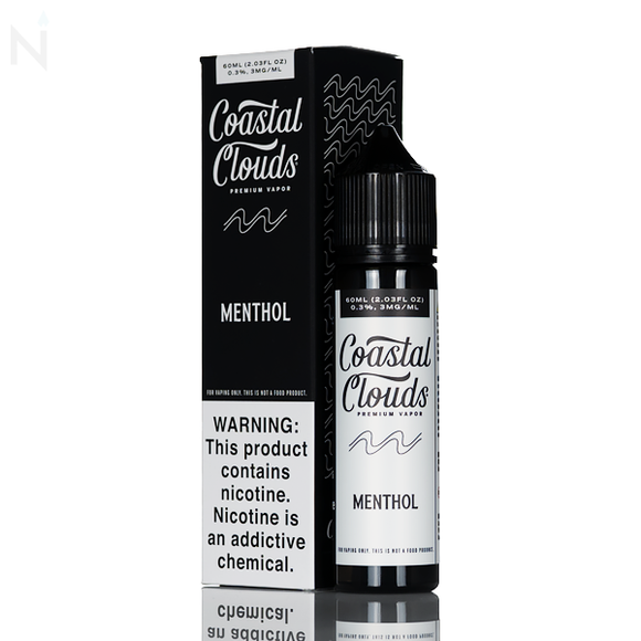 Coastal Clouds E-Liquid - Menthol - 60mL