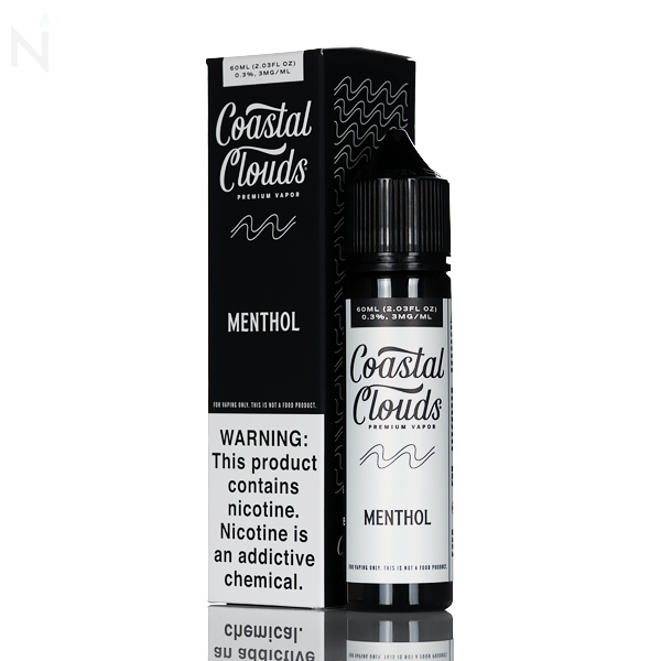 elfbar nachfüll pod läuft aus Coastal Clouds E-Liquid - Menthol - 60mL