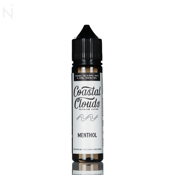 Coastal Clouds E-Liquid - Menthol - 60mL