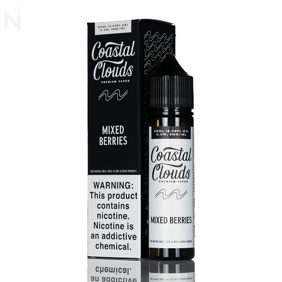 Coastal Clouds E-Liquid - Mixed Berries - 60mL
