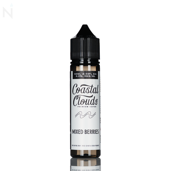Coastal Clouds E-Liquid - Mixed Berries - 60mL