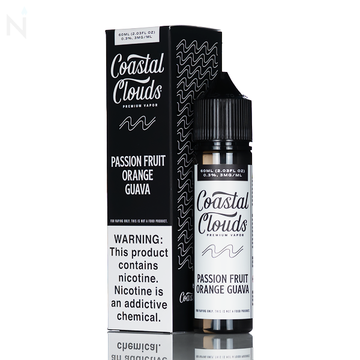 Coastal Clouds E-Liquid - Passionfruit Orange Guava - 60mL