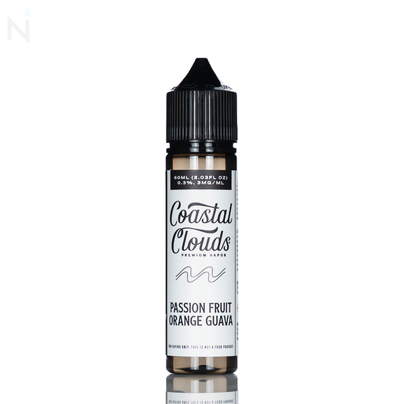 Coastal Clouds E-Liquid - Passionfruit Orange Guava - 60mL