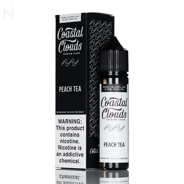 Coastal Clouds E-Liquid - Peach Tea - 60mL