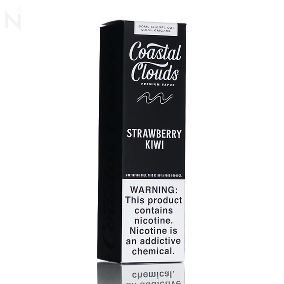 Coastal Clouds E-Liquid - Strawberry Kiwi - 60mL