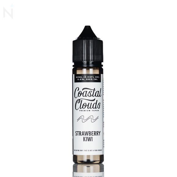 Coastal Clouds E-Liquid - Strawberry Kiwi - 60mL
