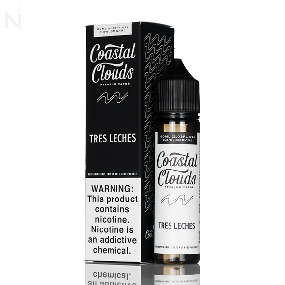 Coastal Clouds E-Liquid - Tres Leches - 60mL