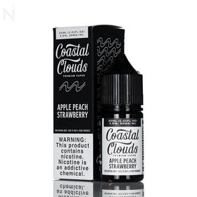 Coastal Clouds Salt - Apple Peach Strawberry - 30ml