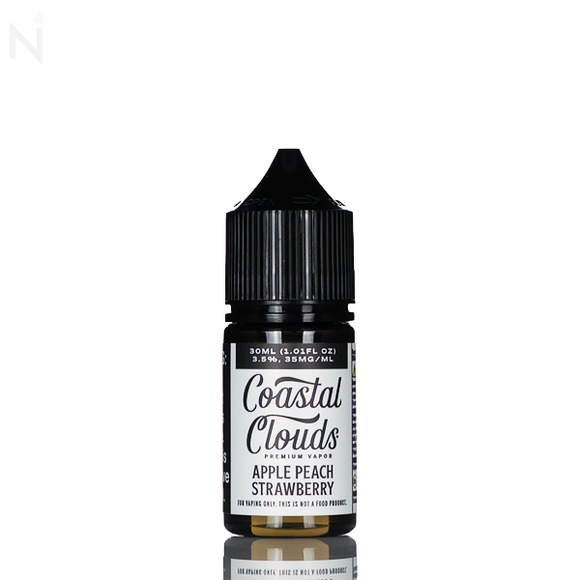 Coastal Clouds Salt - Apple Peach Strawberry - 30ml