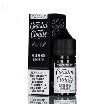 Coastal Clouds Salt - Blueberry Limeade - 30ml