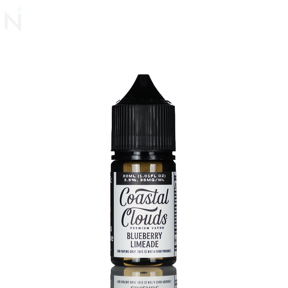 Coastal Clouds Salt - Blueberry Limeade - 30ml