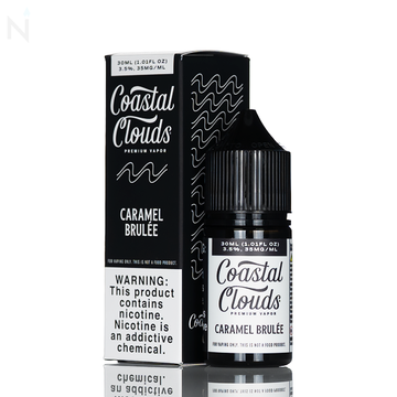 Coastal Clouds Salt - Caramel Brulee - 30ml