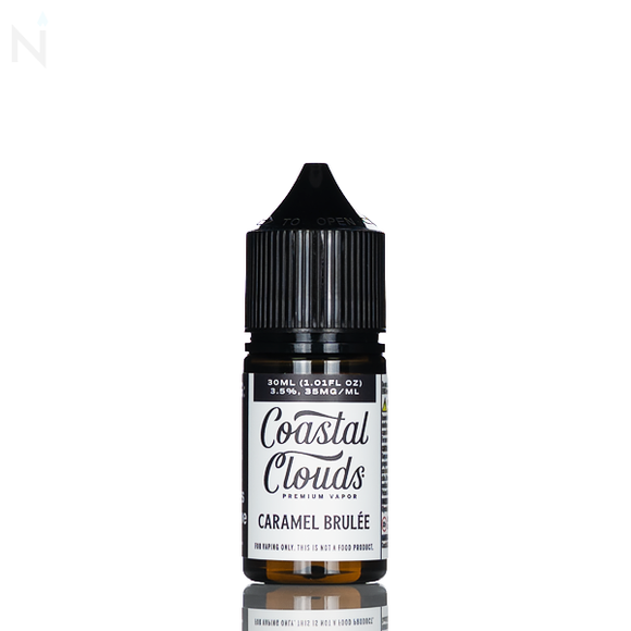 Coastal Clouds Salt - Caramel Brulee - 30ml