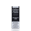 A single Coastal Clouds Watermelon Chew vape liquid pack on a plain white background with a faint reflection below.