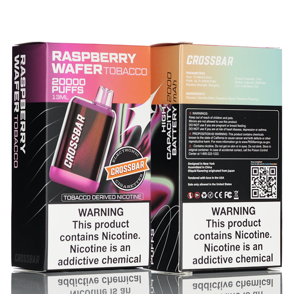 crossbar disposable vape review Crossbar 20K 20000 Puffs Disposable Vape - 13mL