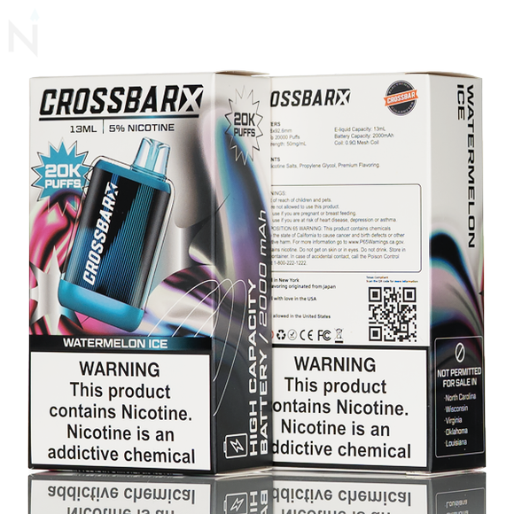 Crossbar X 20K 20000 Puffs Disposable Vape - 13mL