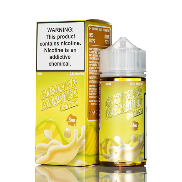 Custard Monster Salt - Banana
