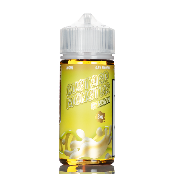 banana custard vape juice Custard Monster - Banana - 100mL