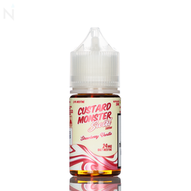 Custard Monster Salt - Strawberry Vanilla Swirl