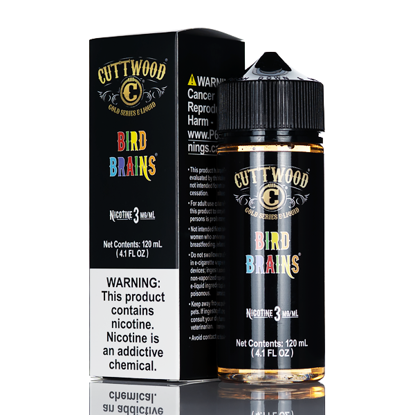 Cuttwood Classic E-Liquid - Bird Brains - 120ml