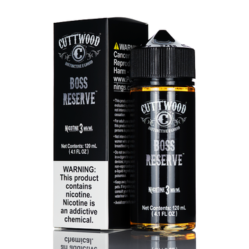 Cuttwood Classic E-Liquid - Boss Reserve - 120ml