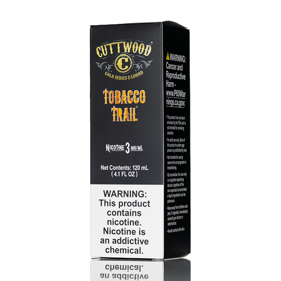 Cuttwood Classic E-Liquid - Tobacco Trail - 120mL