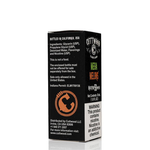 Cuttwood Salt Nic - Mega Melons - 30ml