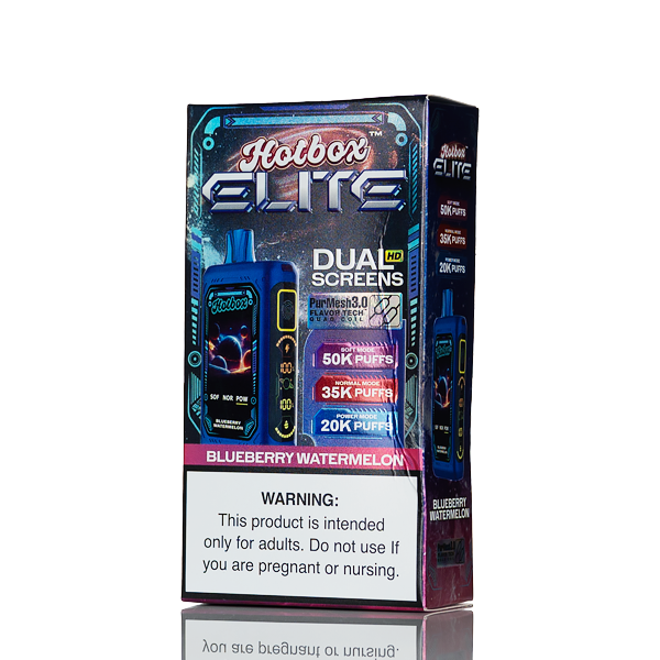 Hotbox Elite 50K 50000 Puffs Disposable Vape - 30mL