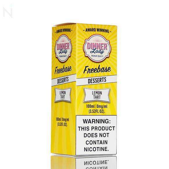 Dinner Lady E-Liquid - No Nicotine Vape Juice - 100ml