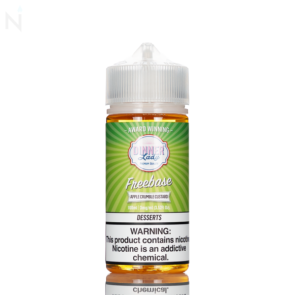 Dinner Lady E-Liquid - Apple Crumble Custard - 100ml