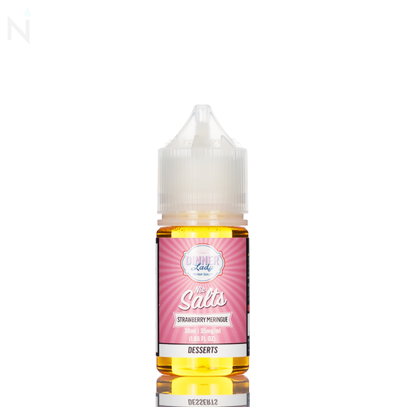 Dinner Lady Salt - Strawberry Meringue - 30ml