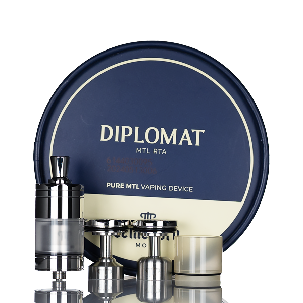 Centenary Mods Diplomat 23mm MTL RTA | High-End Rebuildable Tank Centenary Mods Diplomat 23mm MTL RTA | High-End Rebuildable Tank