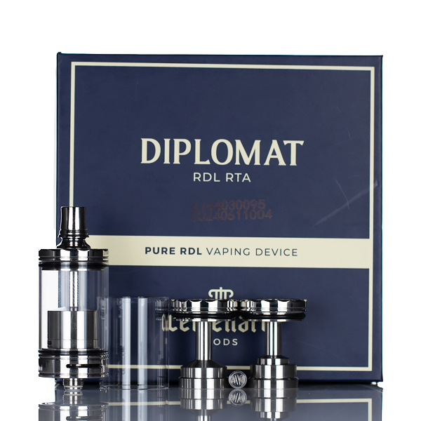 Centenary Mods Diplomat 23mm RDL RTA | High-End Rebuildable Tank