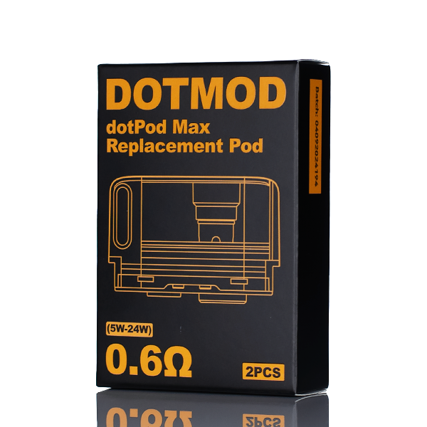 dotMod dotPod Max Replacement Pods | Integrated Mesh Coil Pod