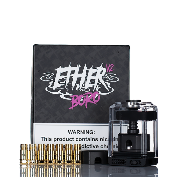 Suicide Mods x Vaping Bogan Ether V2 Boro RBA Kit (DISCONTINUED)