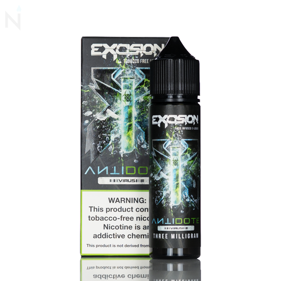 Excision E-Liquid - Antidote (Lemon Lime Ice) - 60mL
