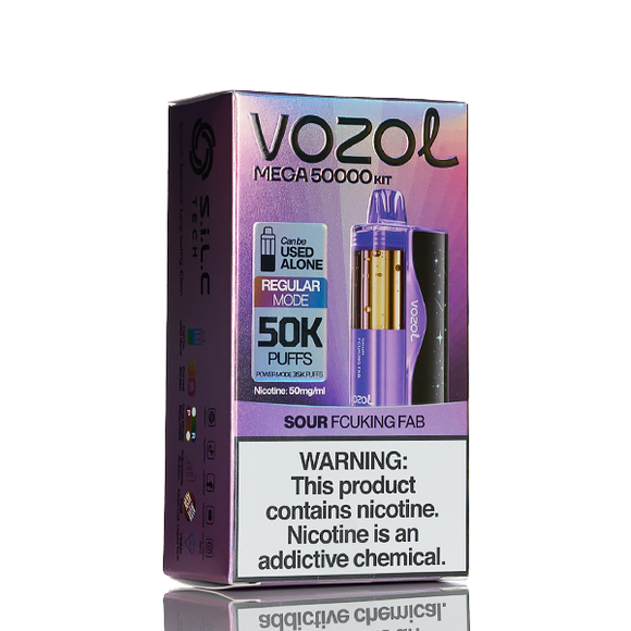 Vozol MEGA 50K 50000 Puffs Disposable Kit - 18mL