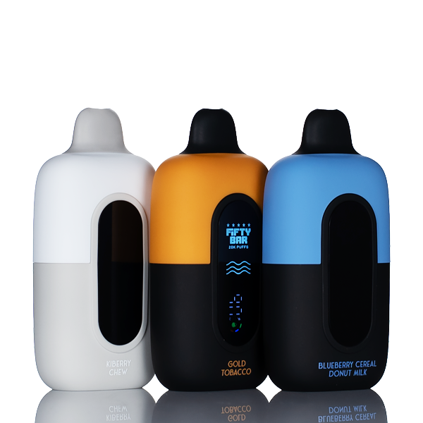 Fifty Bar V2 20K Disposable Vape - 16ML | 5% Salt Nic $13.85 Fifty Bar V2 20K Disposable Vape - 16ML | 5% Salt Nic $13.85