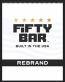 Fiftybar Rebranding Flavor Names Before and After