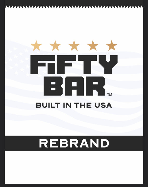 Fiftybar Rebranding Flavor Names Before and After